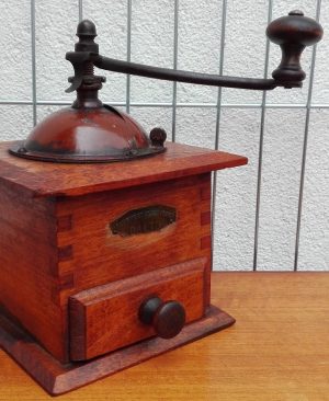 MOLINILLO CAFÉ MADERA ANTIGUO DALTO FRANCIA