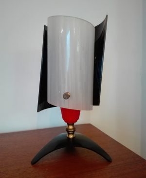 LAMPARA MESA VINTAGE FRANCIA PLÁSTICO