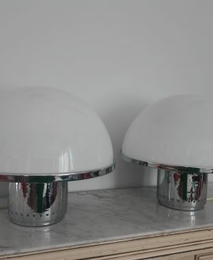 LAMPARA MESA SETA VINTAGE AÑOS 70 (2 UNIDADES)